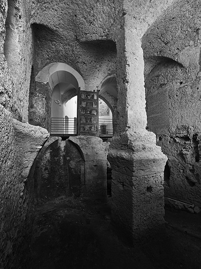 San Nicola della Palma_zona archeologica_L'ingresso del Balneum