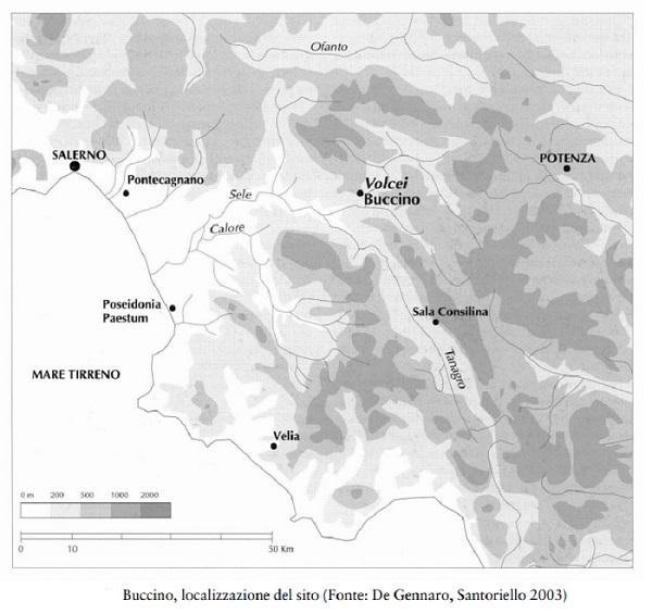 LOCALIZZAZIONE VOLCEI/BUCCINO