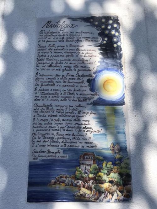 paesaggio ceramica poesia vietri 2023