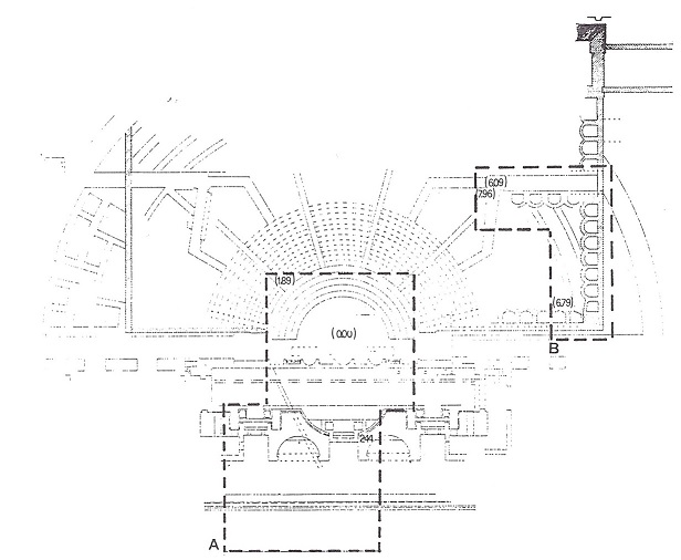 Pianta teatro Nocera